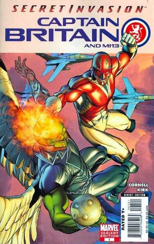 Captain Britain and MI13 #1 by Marvel Comics