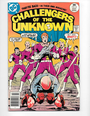 Challengers Of The Unknown #81 by DC Comics