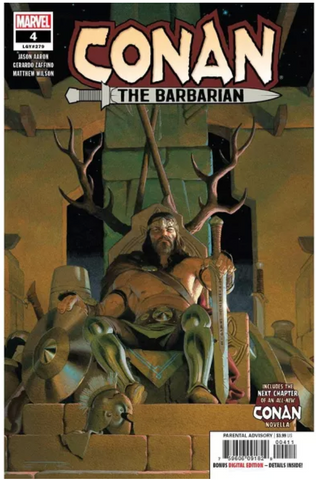 Conan The Barbarian #4 by Marvel Comics