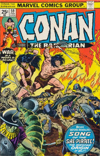 Conan The Barbarian #59 by Marvel Comics