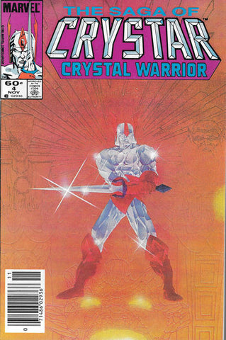 Crystar Crystal Warrior #4 by Marvel Comics