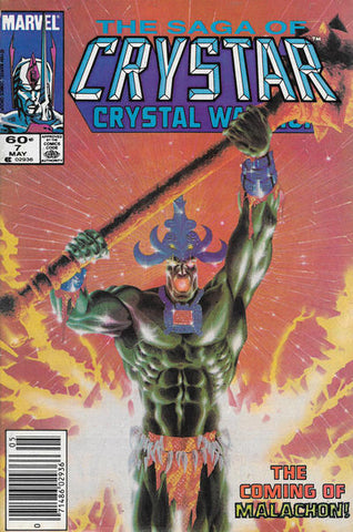 Crystar Crystal Warrior #7 by Marvel Comics