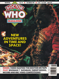 Doctor Who Magazine #171 by Marvel Comics