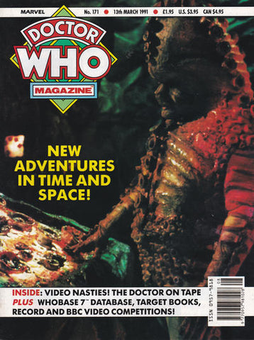 Doctor Who Magazine #171 by Marvel Comics