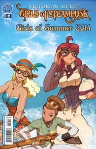 Girls of Steampunk Girls of Summer 2014 by Antarctic Press