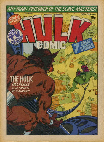 Hulk Comic UK #15 by Marvel Comics