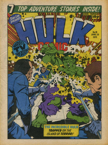 Hulk Comic UK #16 by Marvel Comics