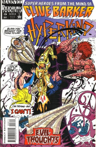 Clive Barker's Hyperkind #3 by Marvel Comics