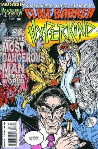 Clive Barker's Hyperkind #5 by Marvel Comics