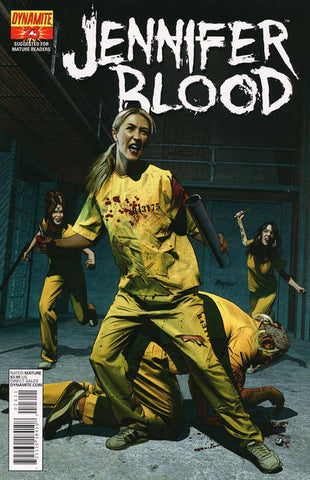 Jennifer Blood #23 by Dynamite Comics