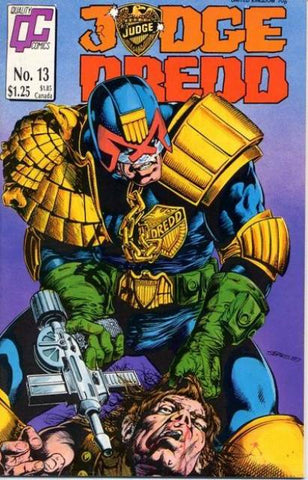 Judge Dredd #13 by Fleetway-Quality Comics