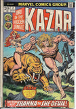 Ka-Zar #2 by Marvel Comics - Very Good