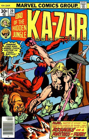 Ka-Zar #20 by Marvel Comics