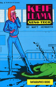 Keif Llama Xeno-Tech #4 by Fantagraphics