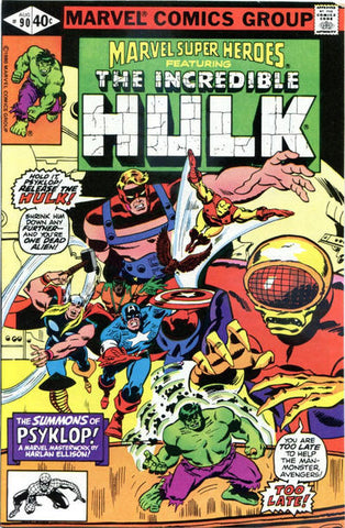 Marvel Super-Heroes #90 by Marvel Comics