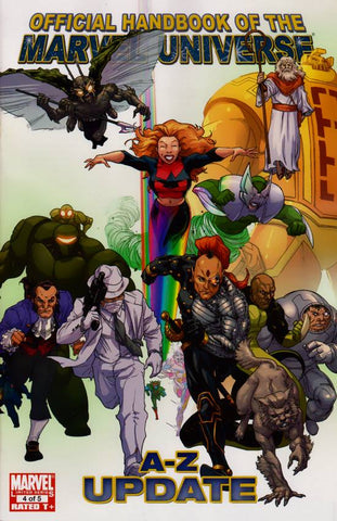 Official Handbook Of The Marvel Universe A-Z Update #4 by Marvel Comics