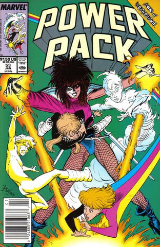 Power Pack #53 by Marvel Comics