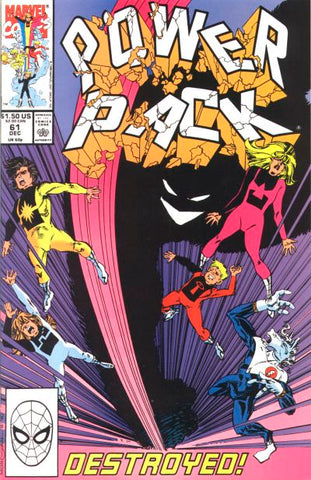 Power Pack #61 by Marvel Comics