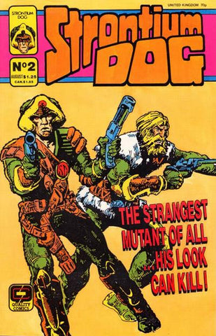 Strontium Dog #2 by Quality Comics