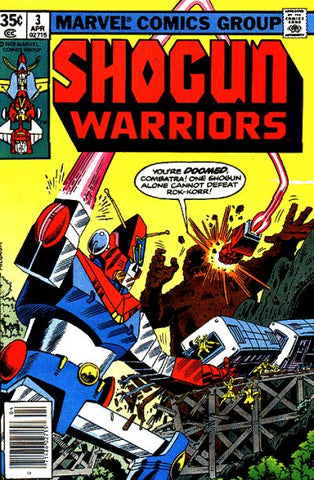 Shogun Warriors #3 by Marvel Comics