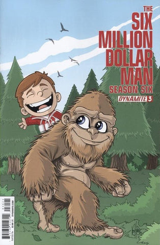 Six Million Dollar Man Season Six #3 by Dynamite Comics