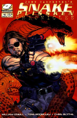 Snake Plissken Preview #4 by Crossgen Comics