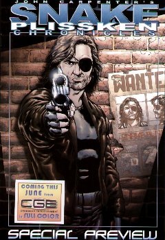 Snake Plissken Preview by Crossgen Comics