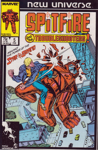 Spitfire #5 by Marvel Comics