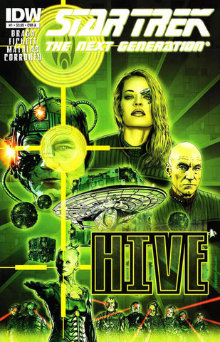 Star Trek Next Generation Hive #1 by IDW Comics