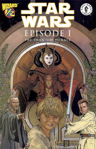 Star Wars Phantom Menace Half by Dark Horse Comics