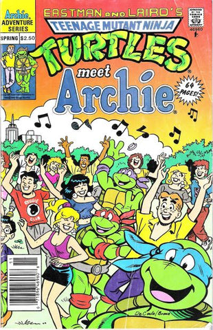 Teenage Mutant Ninja Turtles Meet Archie #1 by Marvel Comics