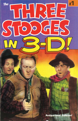 Three Stooges 3D #1 by Malibu Comics