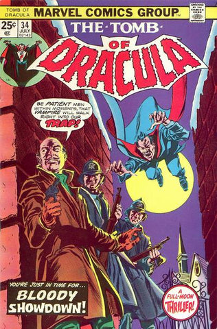 Tomb of Dracula #34 by Marvel Comics