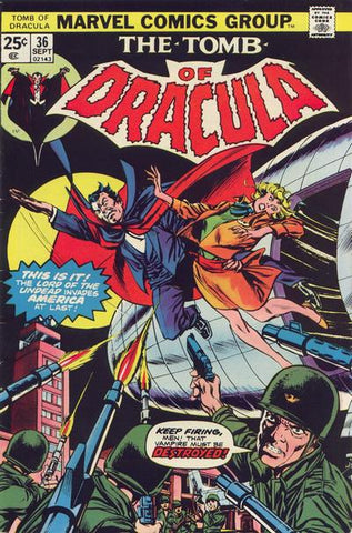 Tomb of Dracula #36 by Marvel Comics