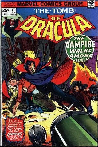 Tomb of Dracula #37 by Marvel Comics