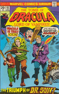 Tomb of Dracula #40 by Marvel Comics