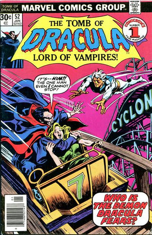 Tomb of Dracula #52 by Marvel Comics