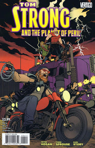 Tom Strong And The Planet Of Peril #4 by Vertigo Comics