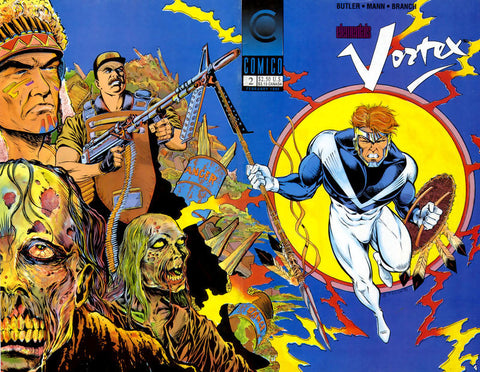 Vortex #2 by Comico Comics