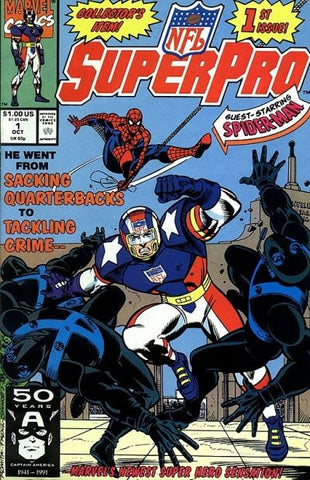 NFL Super Pro #1 by Marvel Comics