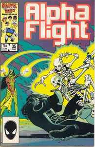 Alpha Flight #35 by Marvel Comics