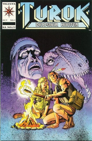 Turok Dinosaur Hunter #4 by Valiant Comics