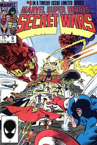 Secret Wars #9 by Marvel Comics