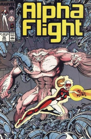 Alpha Flight #56 by Marvel Comics