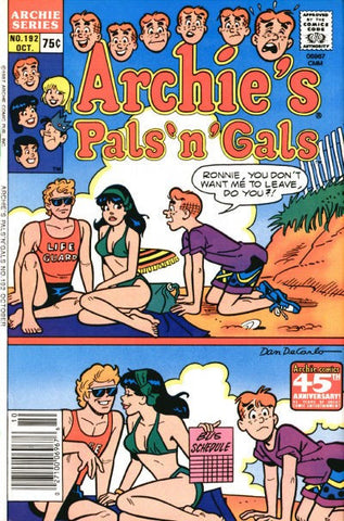 Archie's Pals 'N' Gals #192 by Archie Comics