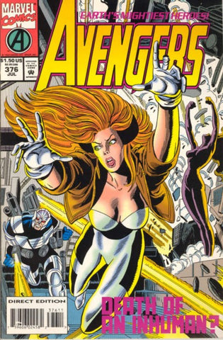 Avengers #376 by Marvel Comics