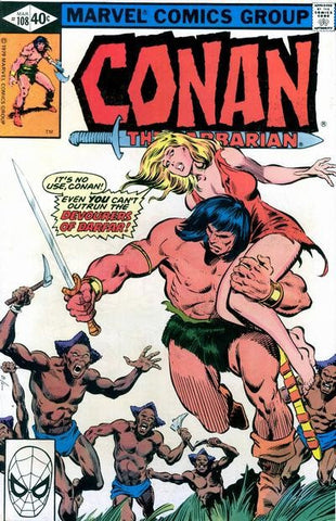 Conan The Barbarian #108 by Marvel Comics