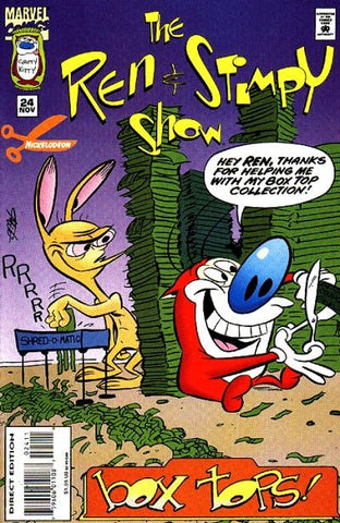 Ren & Stimpy #24 by Marvel Comics