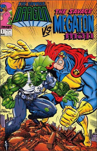 Savage Dragon VS Megaton Man #1 by Image Comics