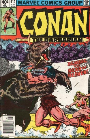 Conan The Barbarian #110 by Marvel Comics